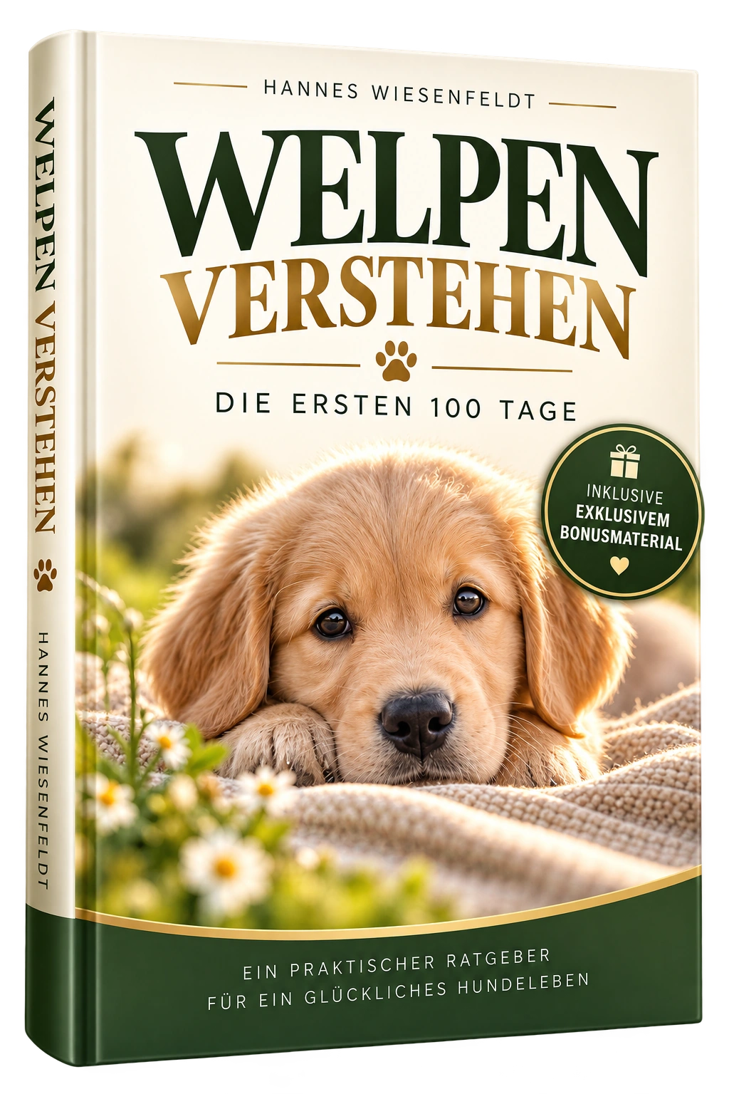 Welpen verstehen – Die ersten 100 Tage – Vorderseite